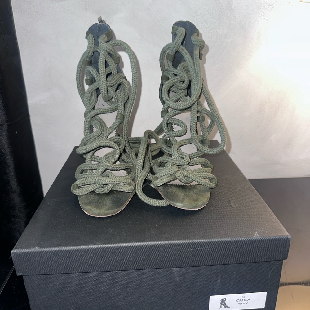 Monika chang Green Women's Shoes